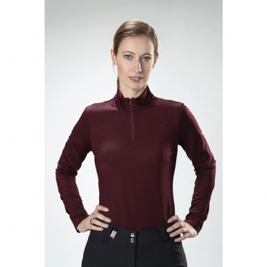 HKM Functional Winter Shirt - Ladies (Bordeaux)